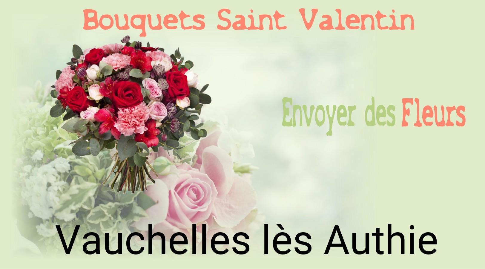 Roses de Saint-Valentin livrées à Vauchelles-lès-Authie